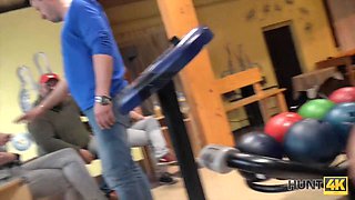 Brunette Boy Earns Cash Letting Stranger Pound Girlfriend