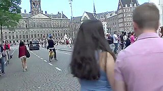 Czech woman nude in Amsterdam 2