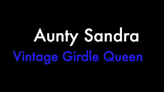 Aunty Sandra in Red Girdle Vgq58