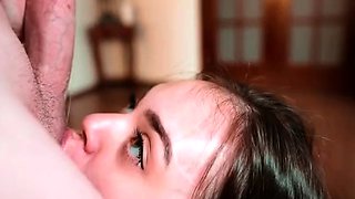 Horny young babe loves raw anal sex more than anything