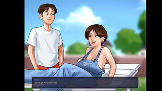 All Sex Scenes With Diane - Landlord Lady Big tits - Animated Porn Game Compilation