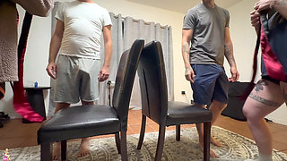 Couples Play Oral Musical Chairs