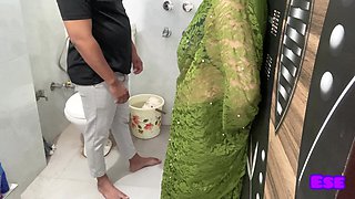 The Plumber Said, Bhabhi, of a Woman Like You, I Will Drink All the Water if You Support Me