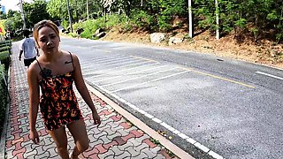 Big ass Thai MILF amateur GF fucked hard