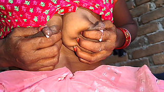 Indian Desi Village Hot Young Bhabhi Took Out Milk From Her Boobs to Please Her Husband Indian XXX Sex Viral Videos Hindi