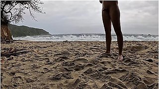 Nudist Girl On The Beach Gets Fucked And Fucked To Orgasm