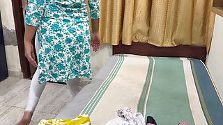 Sexy Bhabhi Was Seduced by Brother-in-law Through Flirting and Then They Had Sex the Whole Night.