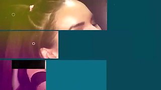 Bambi Blitz First Gloryhole - Blonde Sucks Cock and Swallows Cum