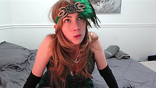Stella Elle's Roaring '20s Jerk off Instruction POV Seduction Awaits!