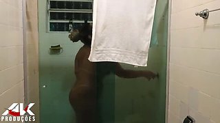 Stepson Spies On Hot StepMom Suzie Slut In Closet - Big Natural Tits Anal & Rough Sex