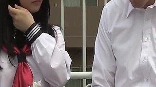 Wild Schoolgirl in Uniform Gets Hard Fucked