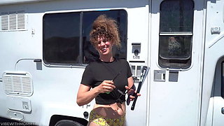 Desperate Divorced MILF with Big Natural Tits Fucks Random Stranger POV