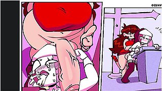 Car Toon In Girlfriend Grew A Dick?! - Servente And Girlfriend 3 - Quavernsfw