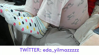 Foot- Foot Fetish- Turkish Foot- Turkish Foot Fetish- Socks- Stockings Fetish- Turkish Porn- Turkish MILF