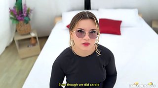 I FUCKED THE RUNNER GIRL OF MY DREAMS and CUM INSIDE HER