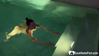 From Bar Flirt to Poolside Love making with a Nasty Stranger