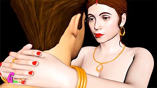 Erotic animated tale of an Indian bhabhi in a steamy sex story.