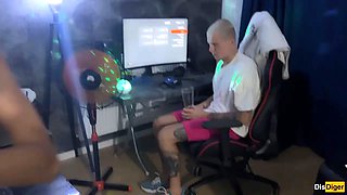 Wife Fucks Cuckold Husband's Friends At House Party - Humiliation And