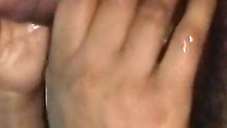 Oil Massage and Huge Cum Shot From My Girlfriend Hand
