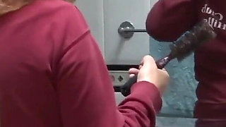 Stepmother Puts on a Mask so She Won't Be Recognized Completely Naked Next to Her Stepson