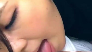 She Continues to Lick Her Nipples While Burying Her Face in Her Ample -5
