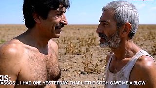 Mature Farmers' Steamy Field Threesome