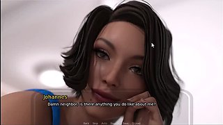 Amelia Squirting Orgasm at Grandma's House - Johannesgaming Hardcore 3D Sex