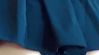 My Stepsister Was Wearing a Very Nice T-shirt Under Her Miniskirt, and She Let Me Enjoy It