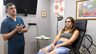 Long dress, behind the scenes, dental gag