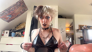 Step-sister Catches You Wanking Your Cock and Cuts Its off and Eats It!