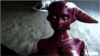 Starwars Darth Talon Gets Fucked By The Mandalorian - Car Toon