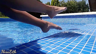 Wet Feet on Pool