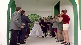 Young Blonde Bride in Venice - First Anal by Her Husband