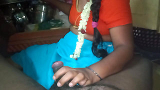 Tamil Bhabhi Very Hot Blowjob in Indian Homemade