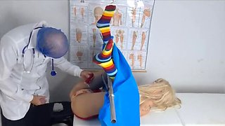 Doctor Can't Resist Teen Patient’s Wet Pussy During Exam