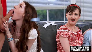 Stepdaughters Relieve Stressed Stepdads
