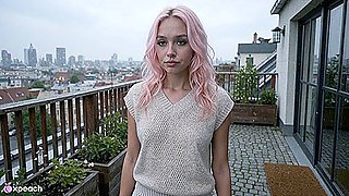 Hot Rooftop Session With Deep Anal And Doggy