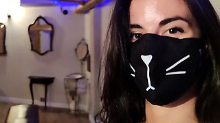 Femdom fetish handjob