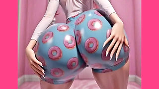 Redhead Slut Super Big Ass Animation