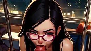 Footjob or Blowjob? Which Do You Prefer? Lin's Eager to Find Out!