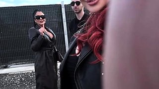 Mistress Kennya - An unexpected drive with Mistress Kennya