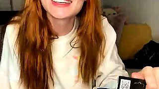 Amateur redhead Russian teen
