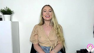 Blonde Nice Big Boobs Masturbating