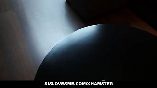 Sislovesme - helping not my stepsister fuck on web cam for currency