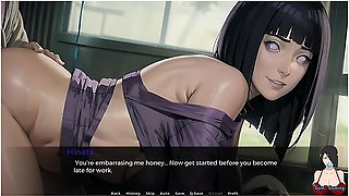 Car Toon - Hokages Life V0.3 Sakura, Hinata And Tsunade All Sex Scenes