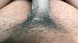 Pussy got stretched from behind