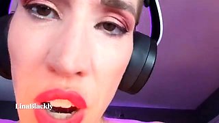 LinaBlackly - Giantess Live Show POV VORE