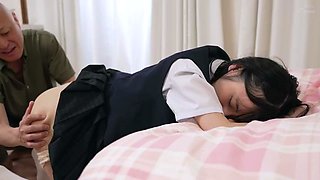 Young Japanese Prostitute Fucking With Fat OLd Pervert