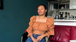I had this AMATEUR BIG TITS LATINA strip for my BWC
