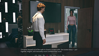 Being a Wife 16 (new Updated 10.12.2026) - Christine Masturbates to Orgasm After Talking with Her Student Tobey